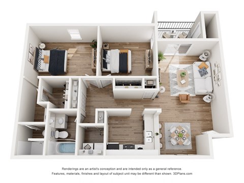 2 bed 2 bath | 1,100 Sq. Ft. 2 bed 2 bath | 1,100 Sq. Ft. at 2000 Oasis  Apartments, Atlanta, GA 30316